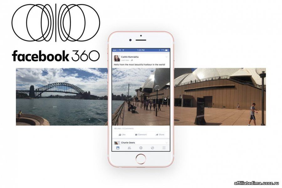 Как разместить свое фото360 на facebook